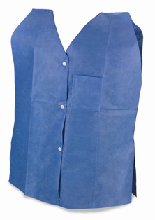 Vest Exam Rehab Tidi® Blue NW One Size Fits Most .. .  .  